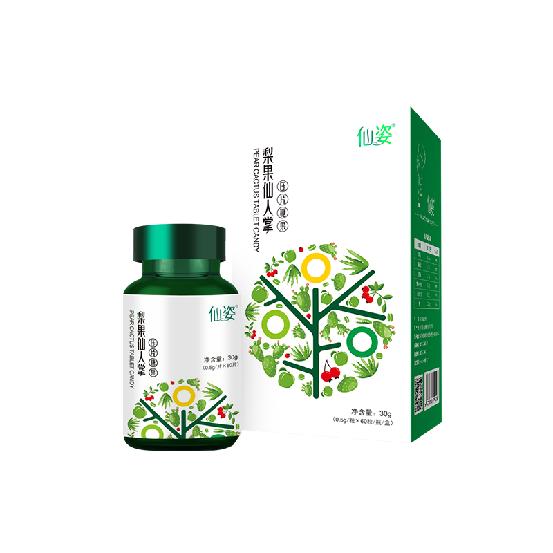 仙姿梨果仙人掌壓片糖果